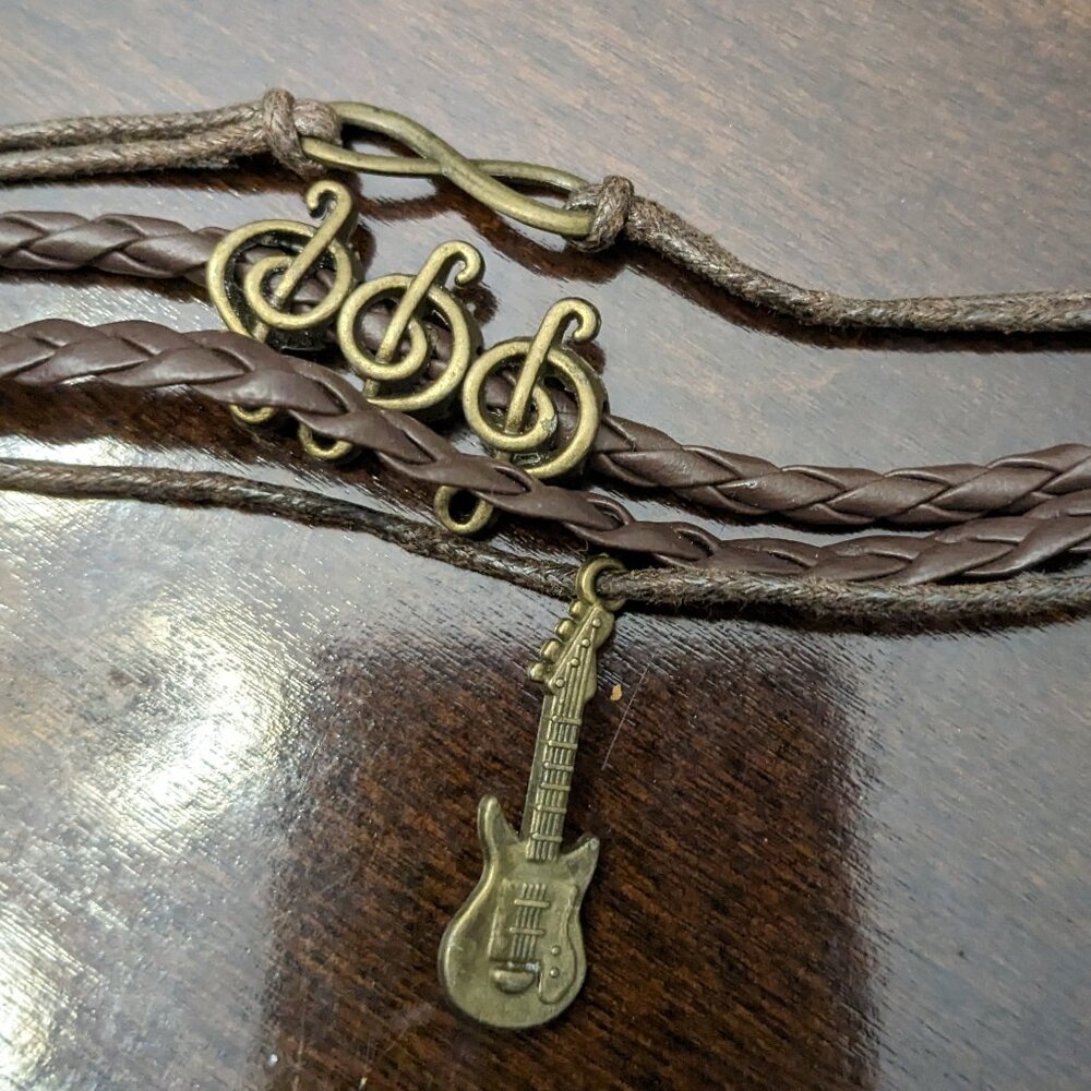 Bracelet Lovely Multilayer Charm Leather Fashion